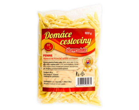 Domáce cestoviny penne